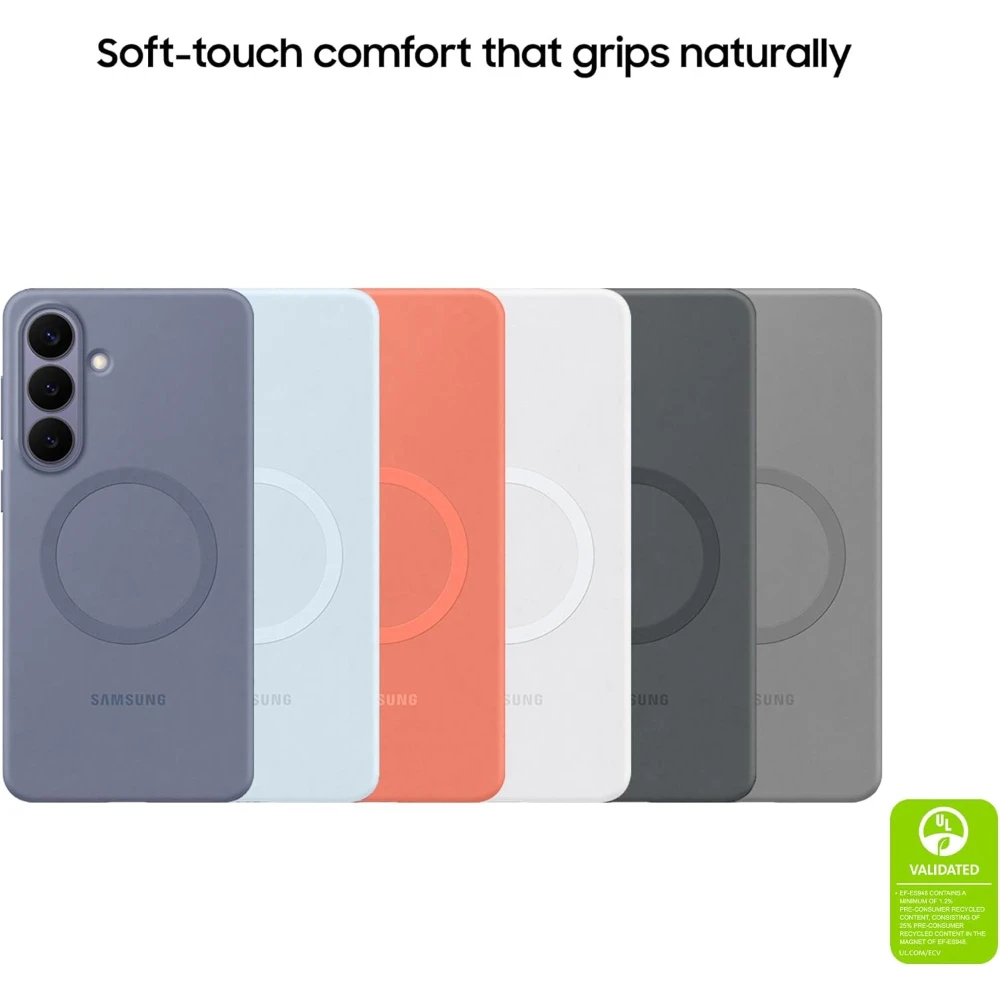 Oryginalne silikonowe etui z magnesem do Samsung Galaxy S26+ S26Plus, silikonowa obudowa z magnesem, miękka w dotyku, EF-ES947 EF-ES942 — zdjęcie produktu 2