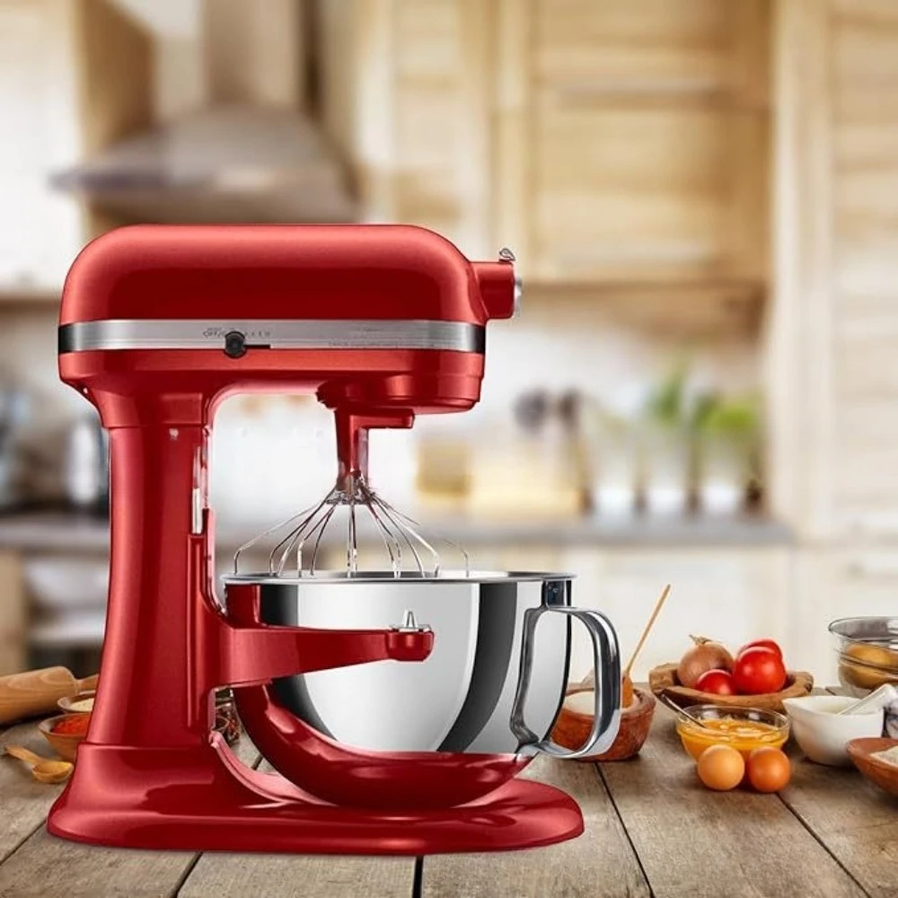 وعاء خلاط 6QT مع مقبض لوعاء خلاط كيتشن إيد KD2661、KL26M、KP26M1、KP26M8、KP26N9、KV25G、KV25M #4