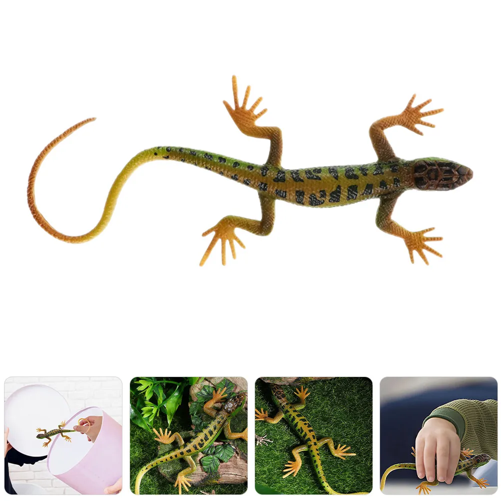

Набор из 3 реалистичных пластиковых фигурок ящериц для декора сада, балкона, двора, реквизит для розыгрышей