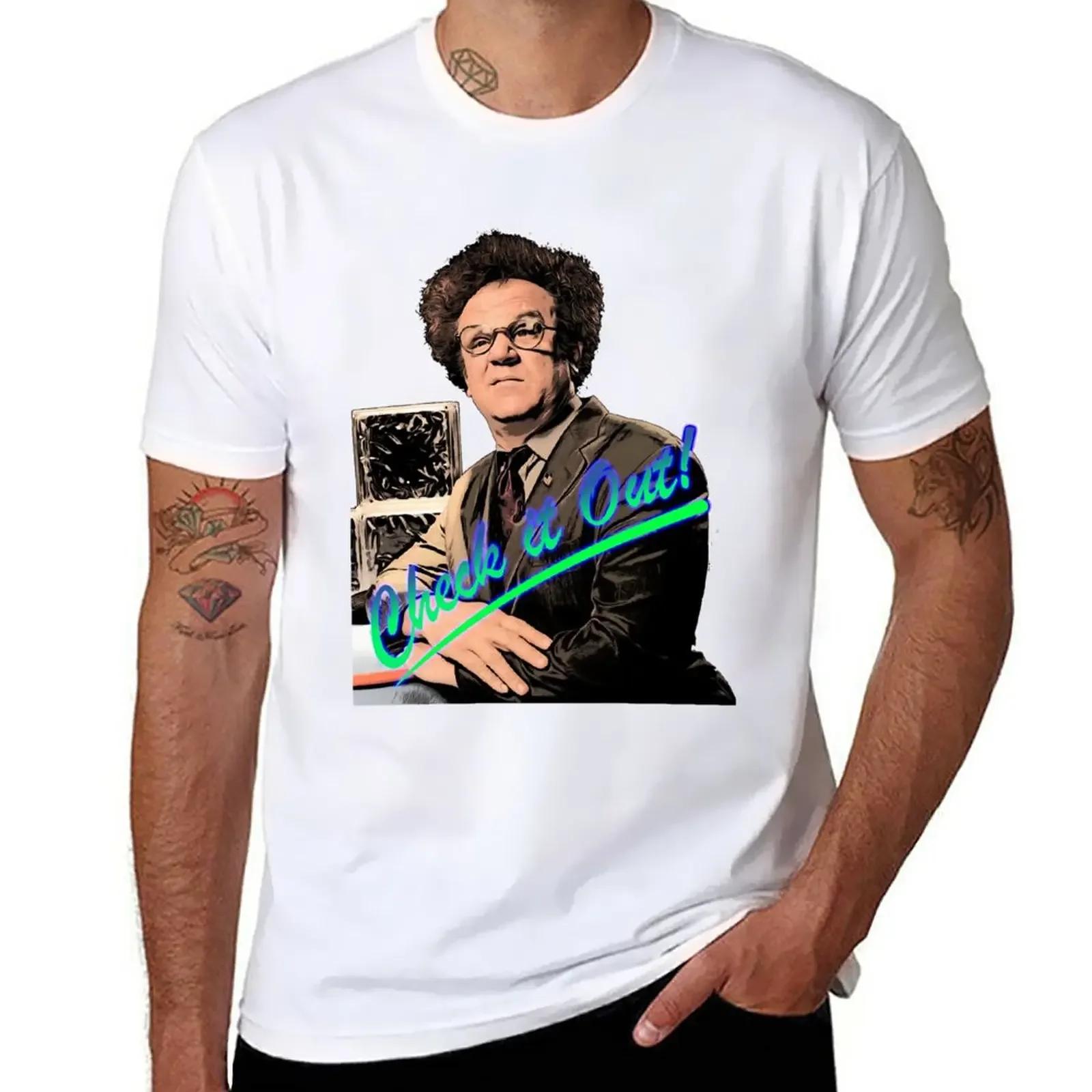 dr steve brule T-Shirt quick drying tees for a boy black t-shirts for men