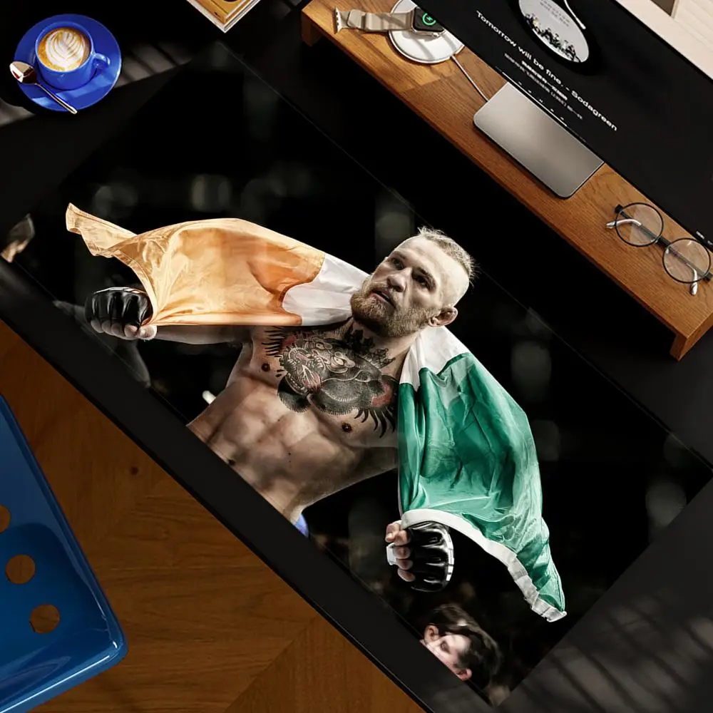 C-Conor M-McGregor коврик для мыши XXL компьютерные аксессуары большая клавиатура коврик для ноутбука и стола новый продукт геймерские игры