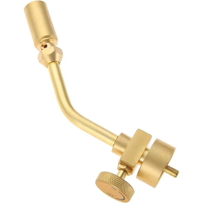 

Латунная головка горелки с пламенем-карандашом, головка горелки для газовой сварки с модернизированной полной латунной версией, топливо от MAPP MAP Pro Propane CGA