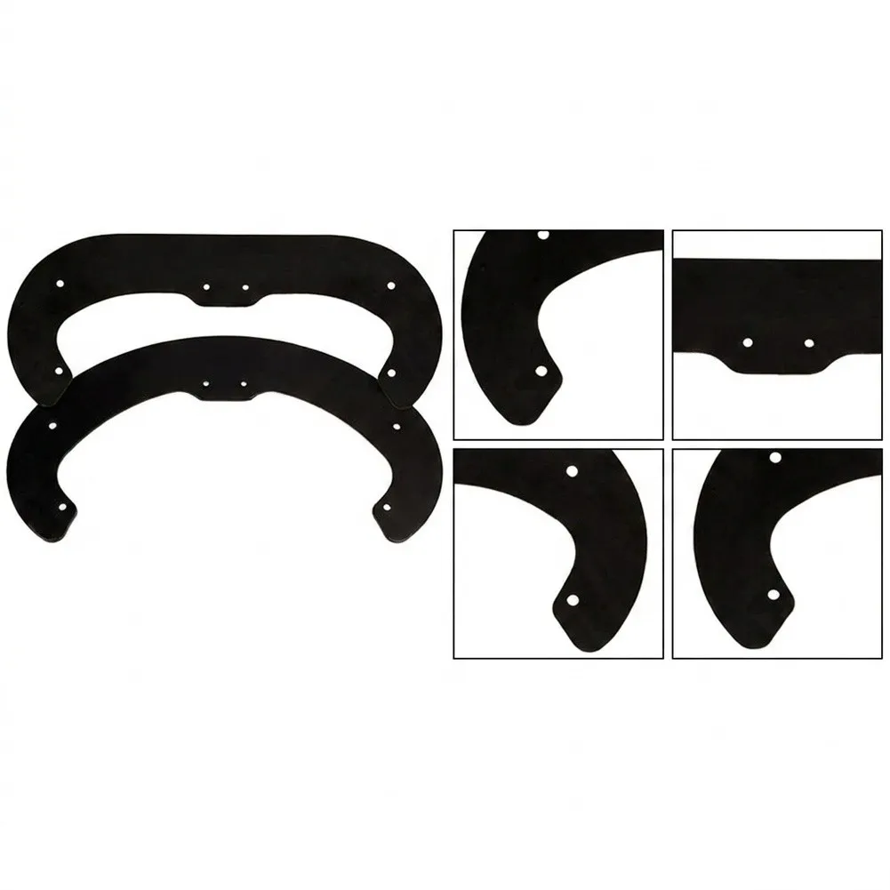 2pcs Metal Snow Blower Paddles Set 84-1980 Replacement For Toro 16 Power Auger Winter Clearing Accessories