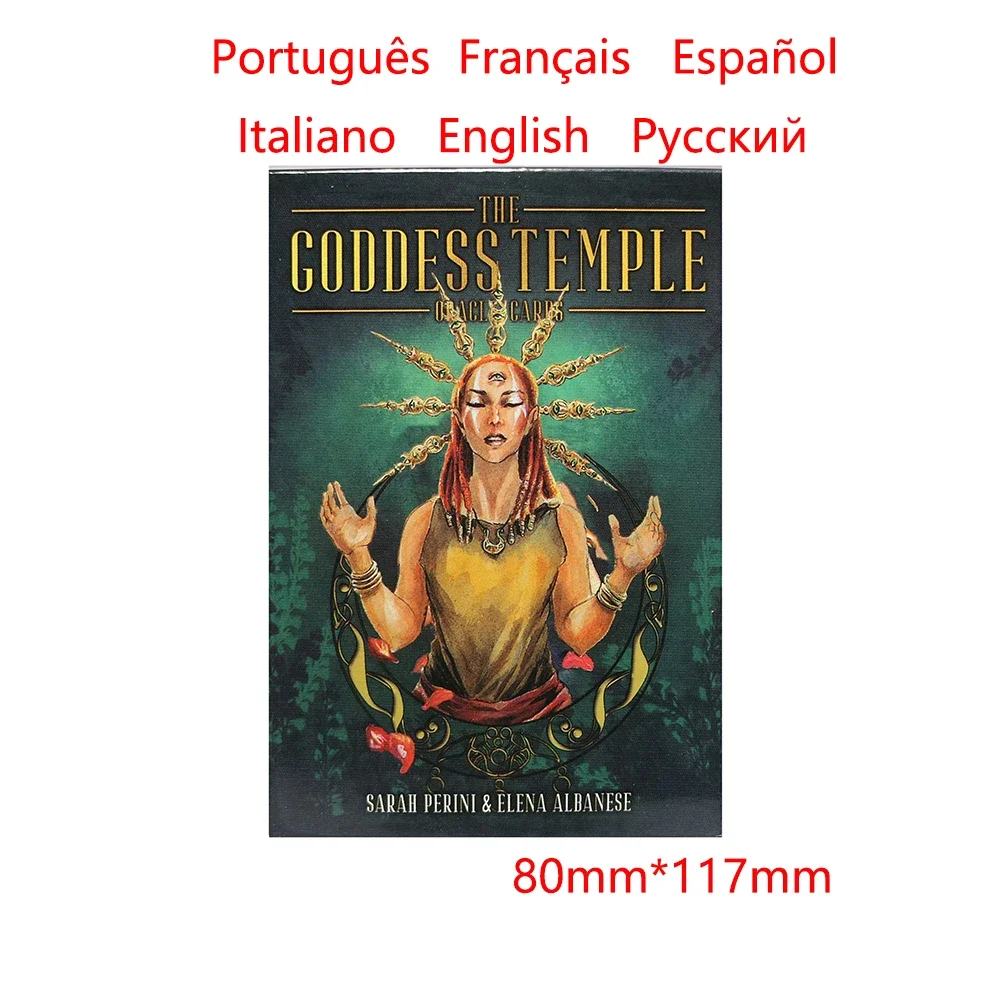 new The Goddess Oracle for Beginners with Guidebook English Spanish French Italian Russian Portuguese Versions