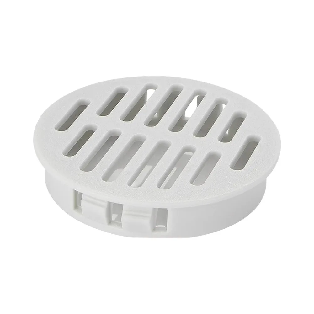 Wardrobe Air Circulation Round Plastic Vents Prevent Dust Accumulation Robust Plastic Material For Home Air Circulation
