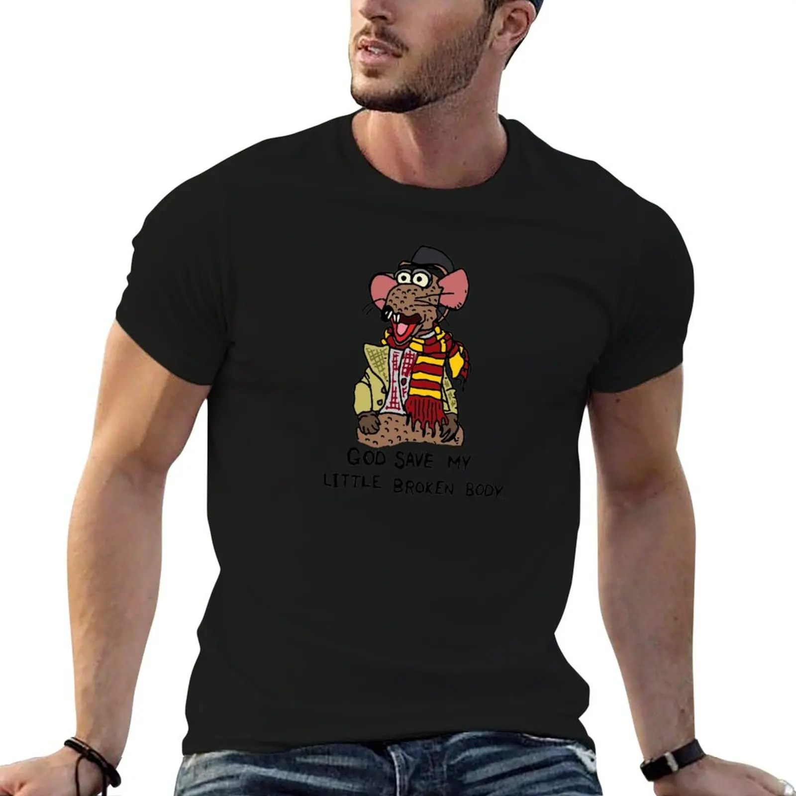 

man Carol Muppet men body 100% - luxury shirt T-Shirt little Christmas t brand Rizzo's cotton cotton broken t shirt