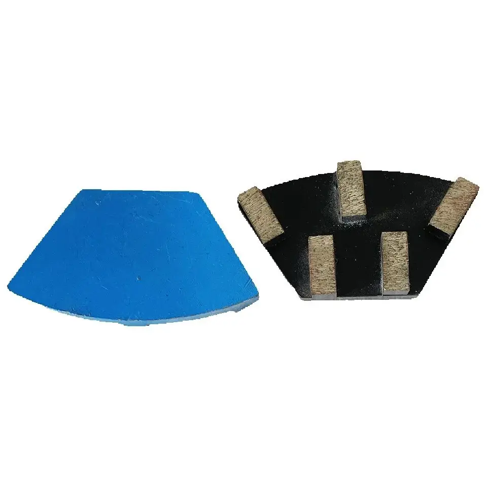 

1Pc Trapezoid Diamond Abrasive Disc 5-Segments Metal Bond Concrete Grinding Block For Polishing Floor Dremel Grinder Accessories