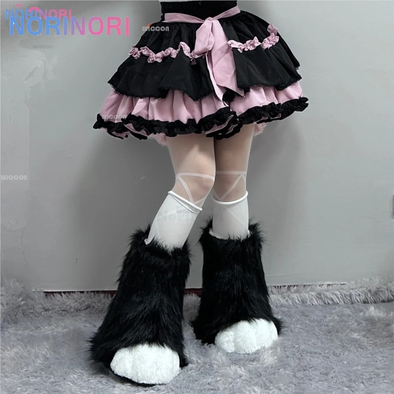 Fursuit Paws Shoes Kigurumi Furry Cosplay Gloves Decors Animal Cosplay Glove Boots Wearable Party Original Roleplay Accessories