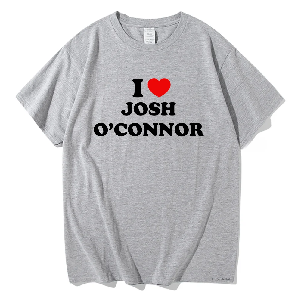 Challengers I love Josh O'Connor Tshirt Funny Men/Women Clothing Harajuku T-shirt Unisex Vintage Cotton Tops Graphic T Shirts