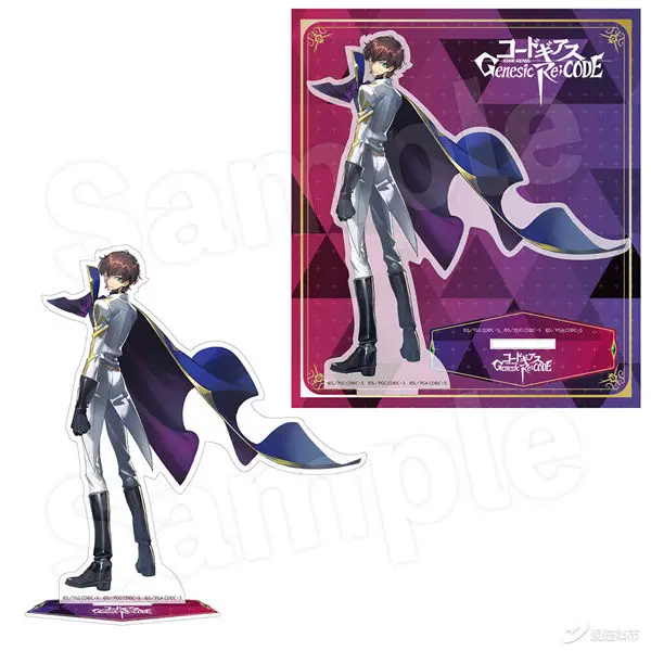 Anime GCODE GEASS Lelouch of The Rebellion Japanese Peripherals Acrylic Stand Model Standing Desktop Decor Collect Cosplay Gift