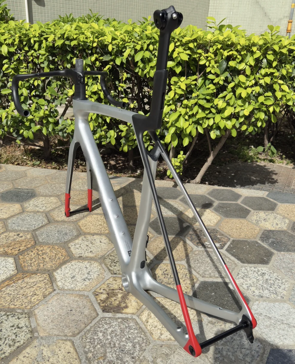 2025 Carbon Road Bike Frame T1100 Disc Brake Bicycle Framest Gen8 SLR Carbon Frame With Handlebar 400 420 440mm DPD Available