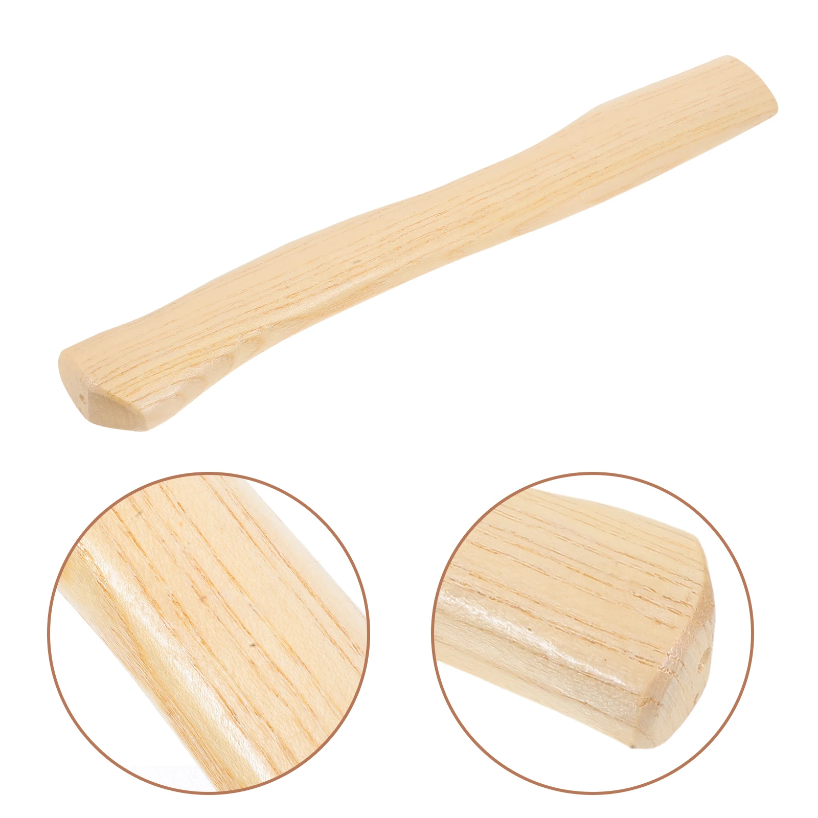 

1pcs Ax Handle Wooden Hardwood Replacement Broom Handles Smooth Finish Ergonomic Design Versatile Use Longlasting
