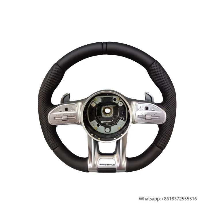 

daCustom Carbon Fiber Steering Wheel for Mercedes benz Class B Class C and Class E Refitted 21 AMG for benz Steering Wheel
