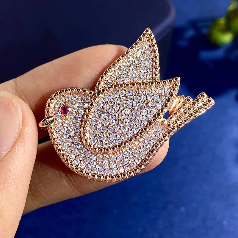 

AAA Quality Fashion Full Zircon Cartoon Zodiac Animal Corsage Collar Pin Cute Pigeon/Lion/Owl/Rabbit/Hedgehog/Fox Brooches