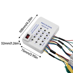 24 36 48 60 72V accessori risparmiati auto elettrica durevole Tester E-bike equitazione dispositivo motore Brushless Controller Scooter portatile