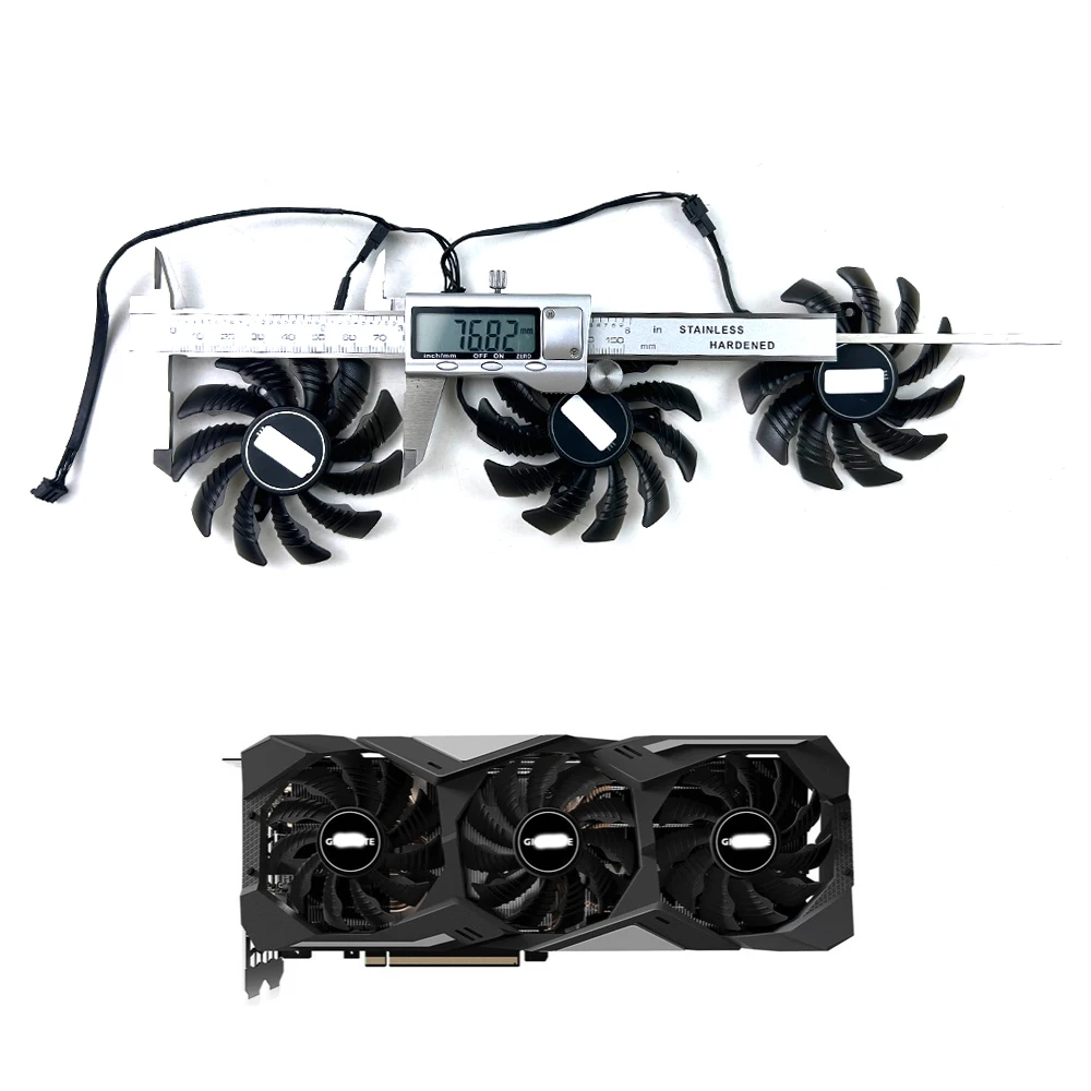 

Cooling Fan 78mm 4pin PLD08010S12HH GPU FAN For Gigabyte RTX2080 TI RTX2070 2060 WINDFORCE Graphics Video Card Fans