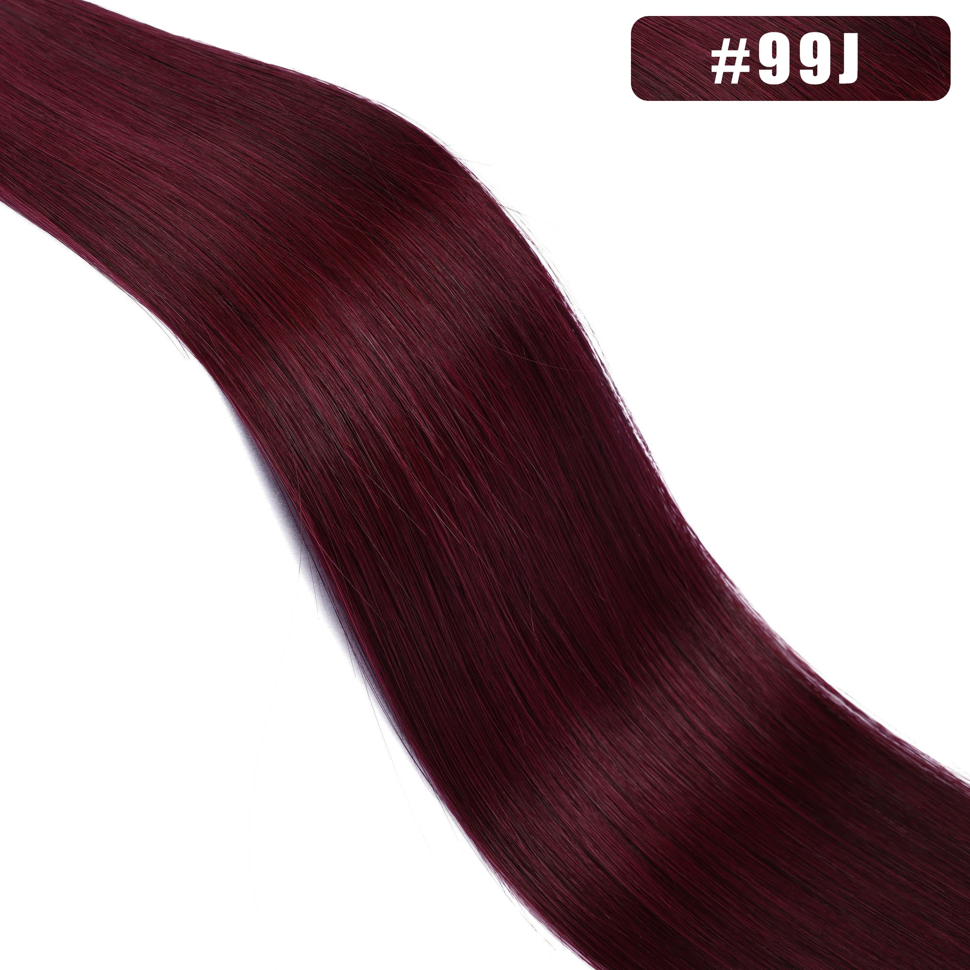 1 g/s 100 Strengen Echt Menselijk Haar Nano Ring Hair Extensions Machine Remy Pre-Bonded Straight Micro Kralen Nano Tip 16 ''-24'' - afbeelding 1
