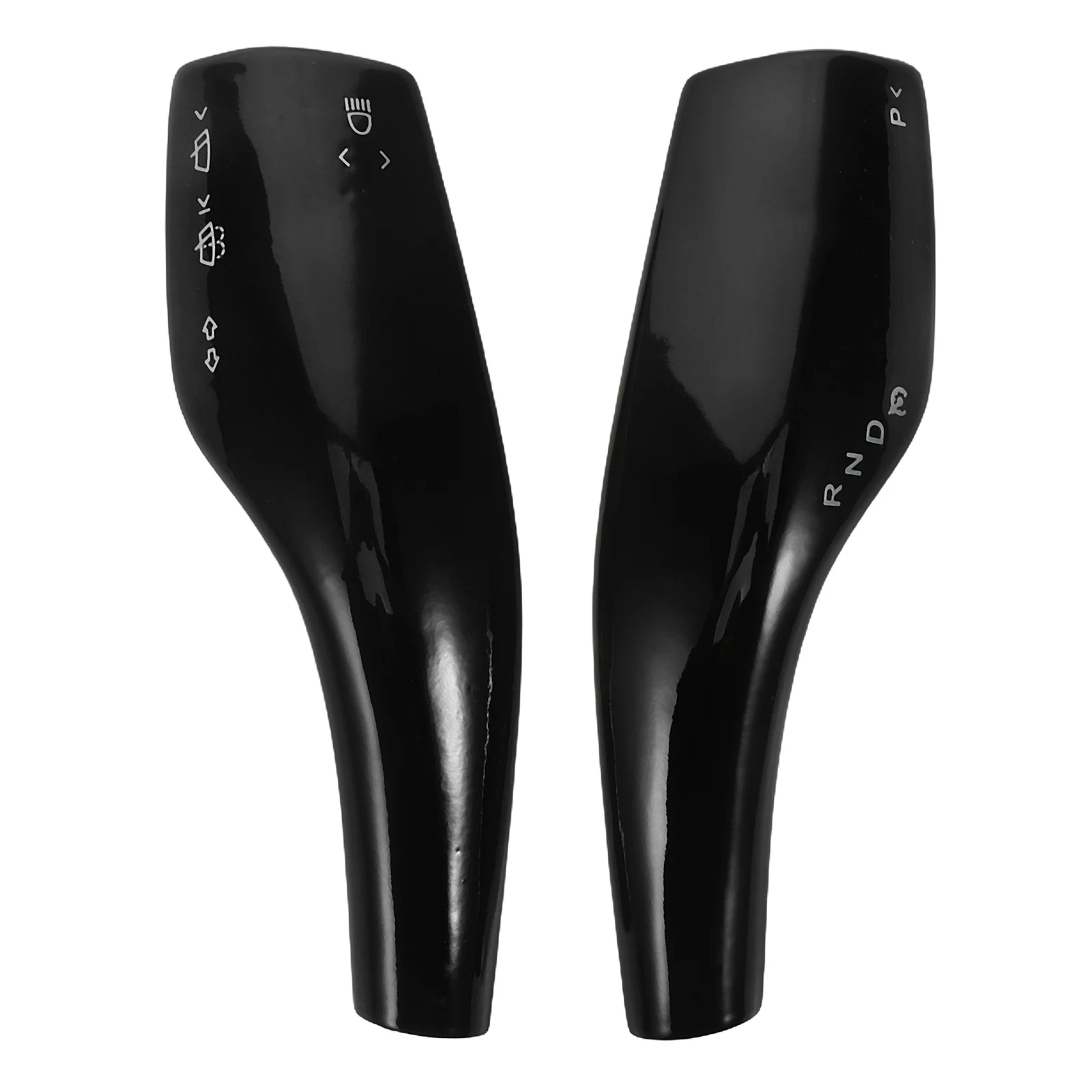 

1Pair Carbon Fiber Steering Rod Protector Trim Car Turn Signal Lever Windshield Wiper Interior Car Accessories