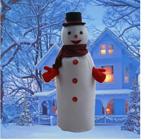 

Новая взрослая горячая распродажа из пенопласта, крутая кукла-снеговик, необычный костюм талисмана с героями мультфильмов, плюшевое рождественское нарядное платье, костюм талисмана на Хэллоуин