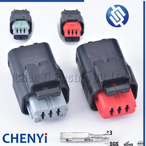 Conector del sensor de presión del riel de 3 pines 1,6 HDI sensor de temperatura del agua enchufe del sensor de posición del árbol de levas 211PC032S8149 211PC032S2149