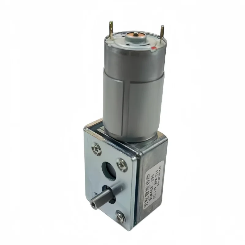 12V 24V (4632-395) Miniature Speed Reducer Motor, capable of forward and reverse rotation with bracket