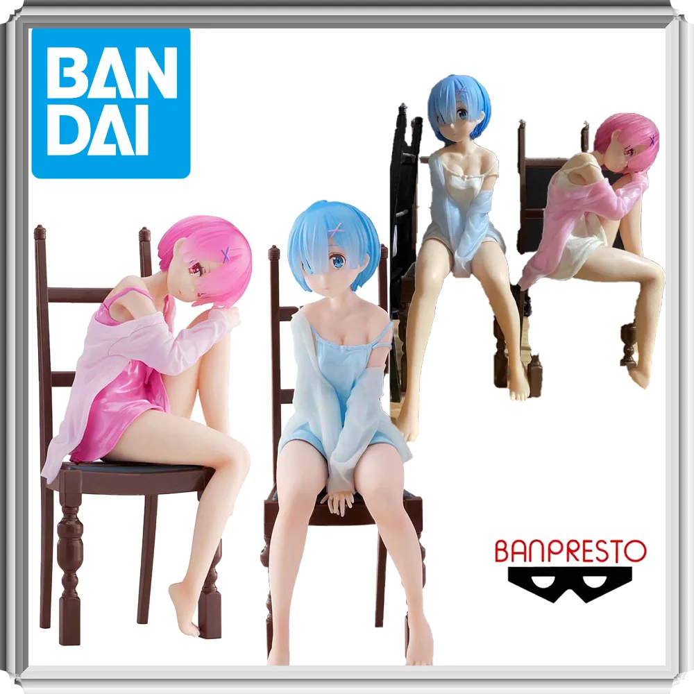 

Ram ZERO Starting Life in Another World Аниме-фигурка Ram — две модели Spot Goods, оригинальная игрушка в штучной упаковке BANDAI Banpresto