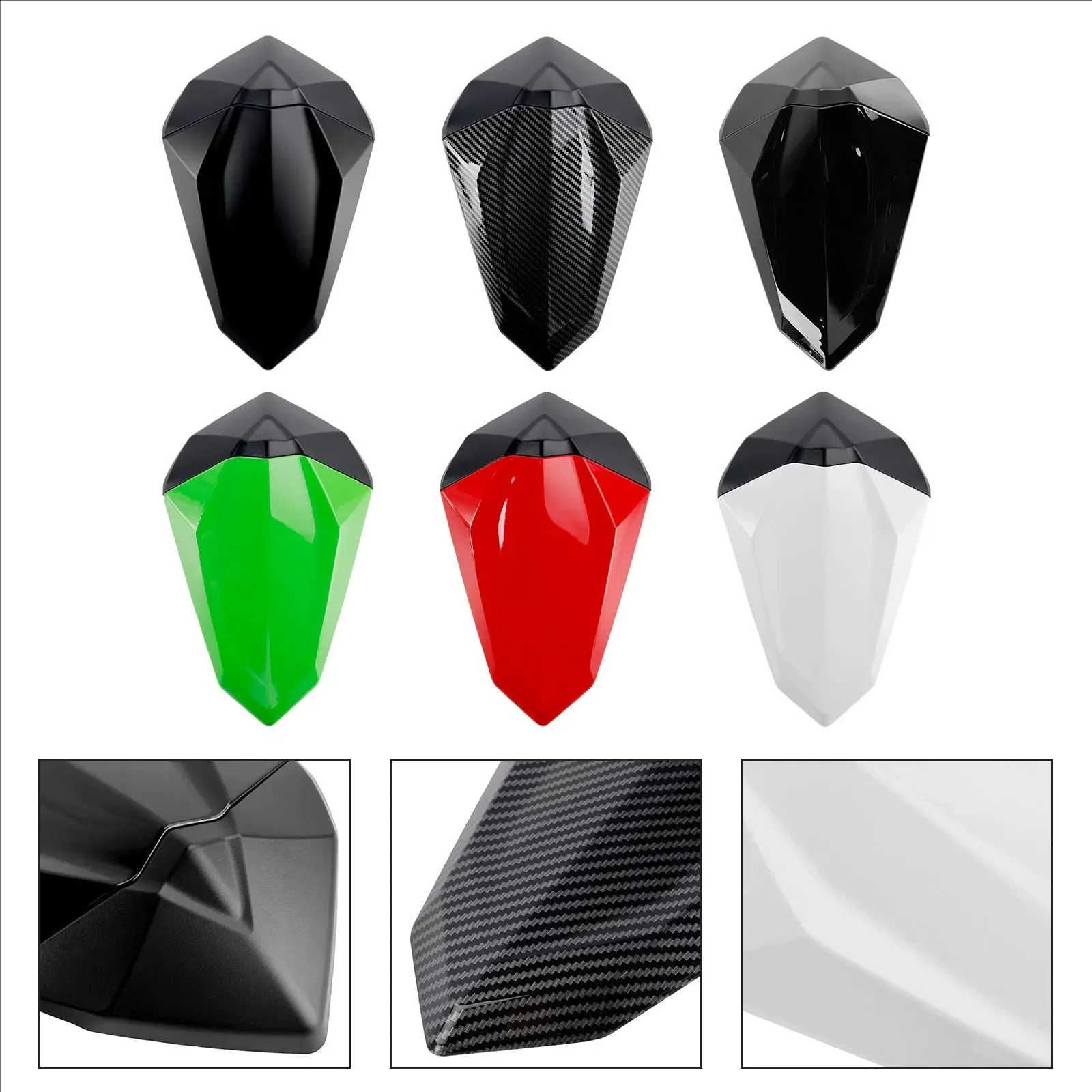 

Motorcycle Accessories Rear Tail Seat Cover Fairing Cowl with Kits for Kawasaki Ninja 500 EX500R Z500 Ninja500 2024 2025