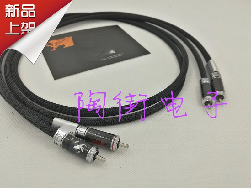 Fever Level Signal Audio Cable Hifi Double Lotus Head Audio Cable 2rca Signal Cable