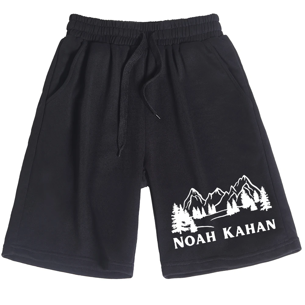 Noah Kahan Stick Season 2024 Cotton Trousers Unisex Casual Beach Summer Printing Short Pants Regular