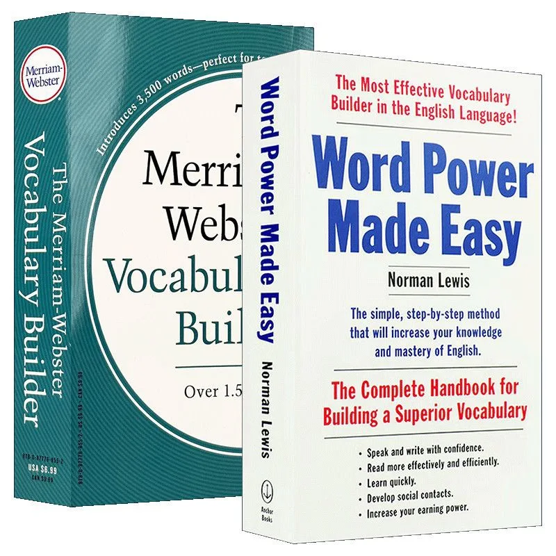 Word Power Made Easy Merriam Webster's Vocabulary Builder English Original Reference Book Dictionary