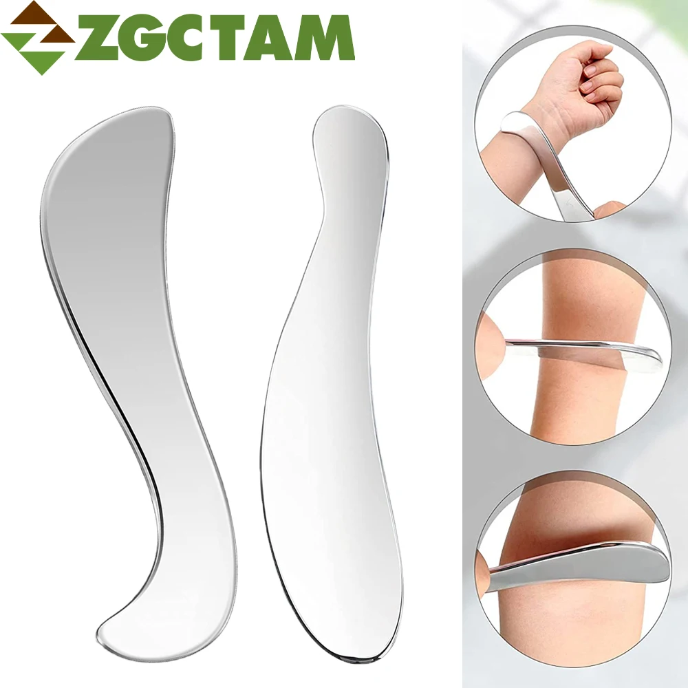 Stainless Steel Gua Sha Scraping Tool, IASTM Tools, Great Soft Tissue Mobilization Board, Myofascial Tools To Physical Therapy