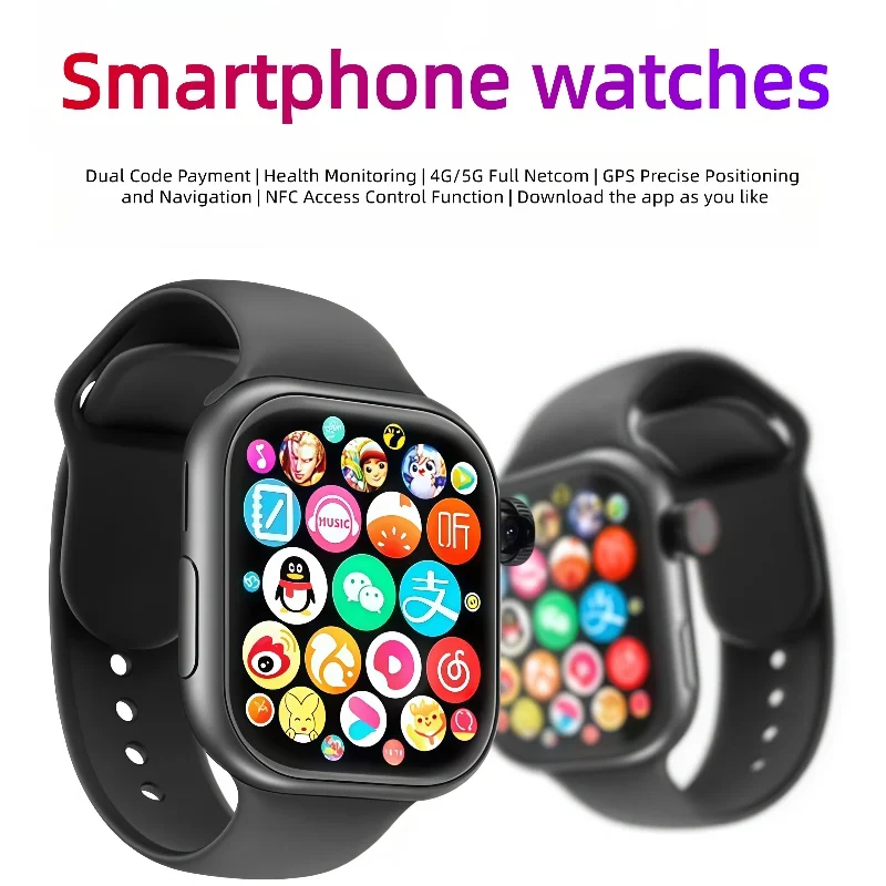 

VP99 Смарт-часы 4G/5G BT Голосовой вызов Здоровый спортивный браслет Фитнес-трекер Смарт-часы Мужчины Женщины Праздничный подарок