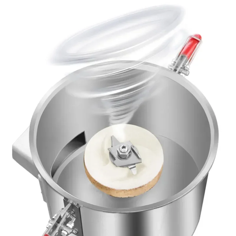 Sesame paste grinder Commercial  wheel pulp  peanut butter nut rice pulp grinder corn paste rice grinder