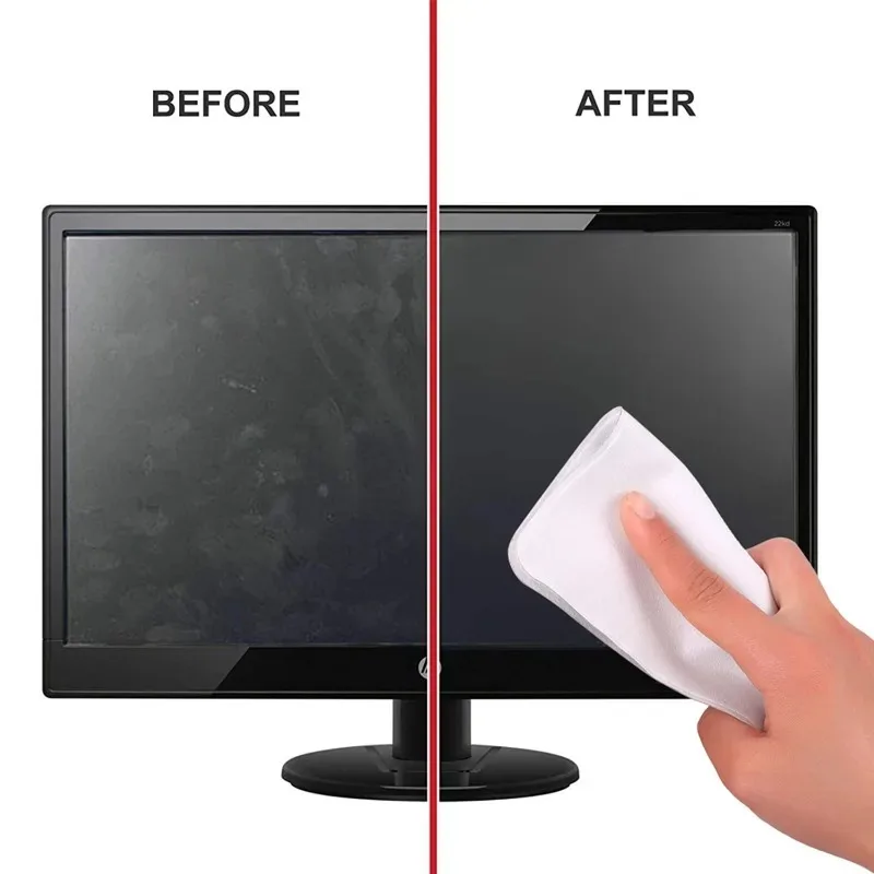 Paños de pulido para Apple iPhone iPad MacBook IWatch paños de limpieza de microfibra suave de doble capa toallita limpiadora de pulido de pantalla