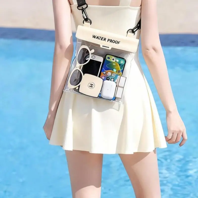 【C】Funda impermeable para teléfono, compatible con pantalla táctil, para tomar fotografías, nadar, actividades al aire libre, funda para buceo
