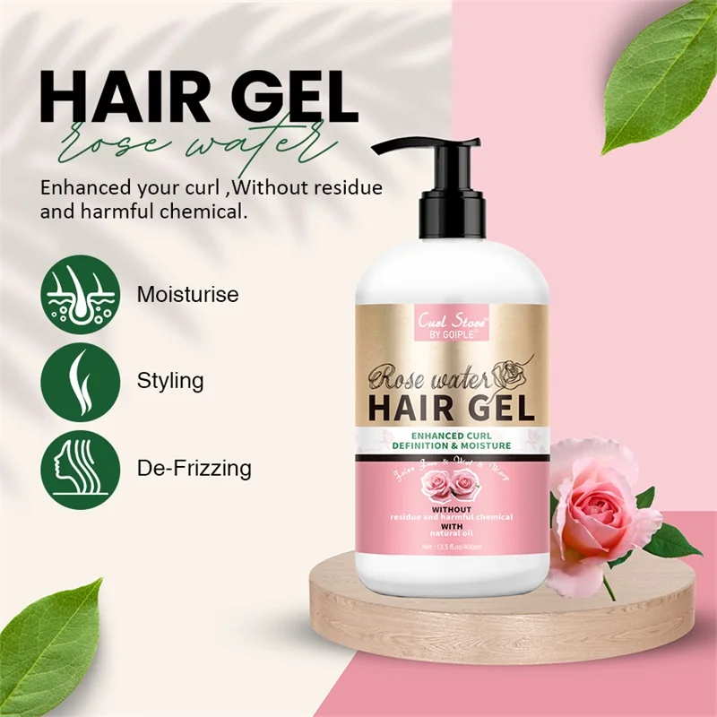 Curl Defining Product for Wavy Hair Anti-Frizz Curly Enhancer Smooth  Hair Nourish Conditioner Natural Moisturizing Locking Gel