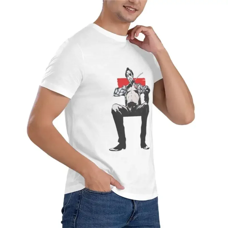 Goro mazima Kiwami تي شيرت مجهز للرجال ، Yakuza 0 ، 1 ، 2 ، 3 ، 4 ، 5 #3