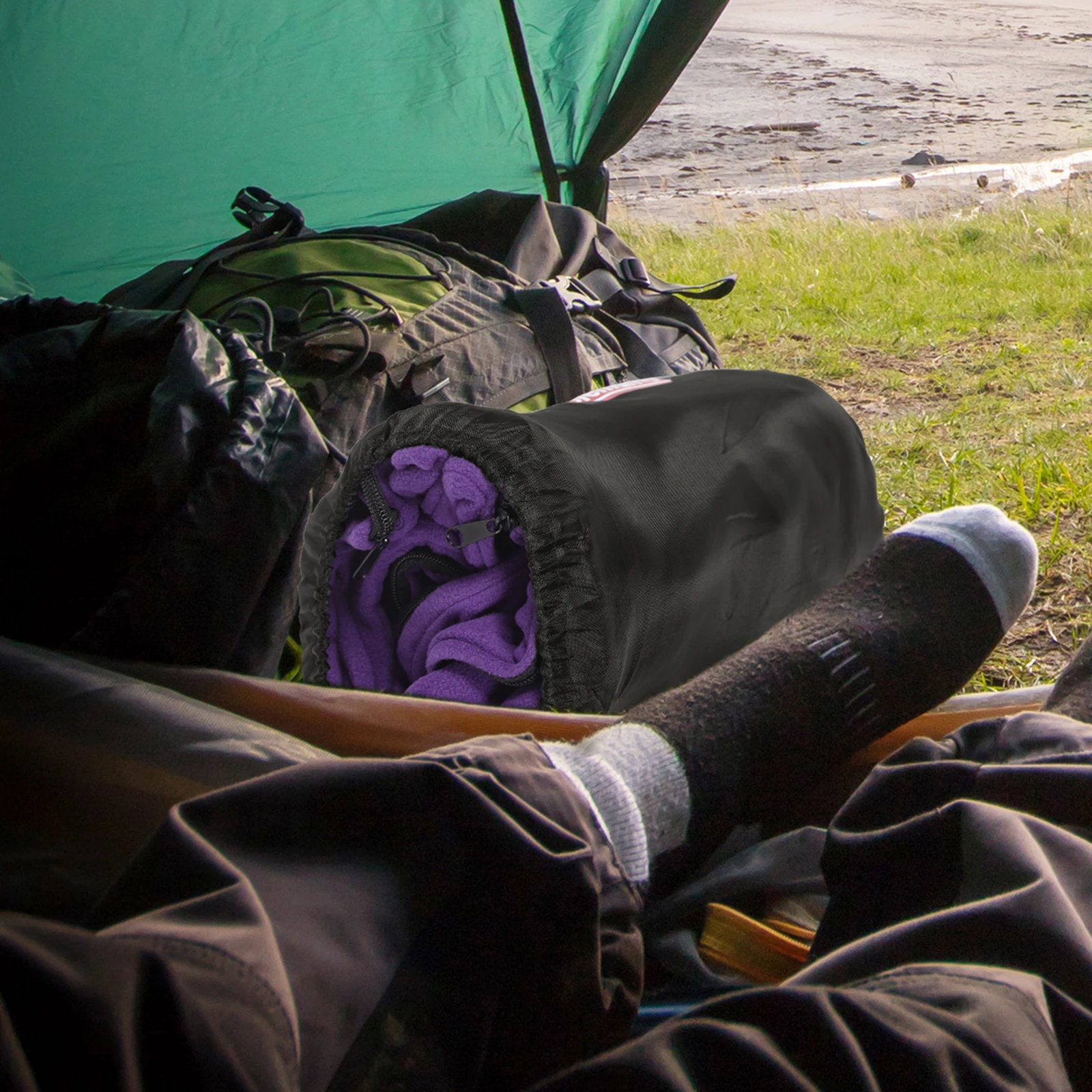 

Sleeping Bag Foldable Lightweight Outdoor Travel Sleeping Blanket Camping Picnic Blanket Comfortable Mat Pad
