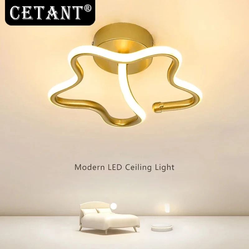 modern golden led teto luz corredor decor lampadas iluminacao para corredor sala de estar quarto corredores interior casa luxuoso 01