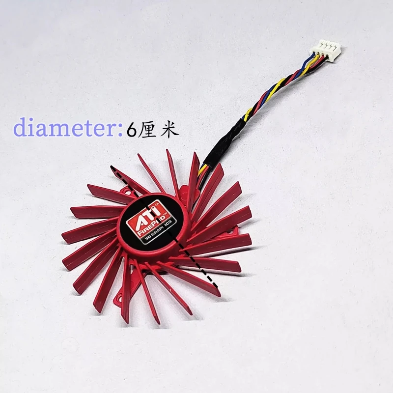 Free shipping, brand new and original, suitable for Dilan Public Edition AMD ATI HD4850 4830 V7900 W7000 graphics card silent fa
