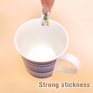 علامة اسم الطفل المقاومة للماء ، ملصق رياض الأطفال المخصص ، ملصق عبري للأطفال ، القرطاسية المدرسية ، ذاتية اللصق ، حسب الطلب أفضل 6 ملصق جيتار مخصص للمبيعات - رقم 3