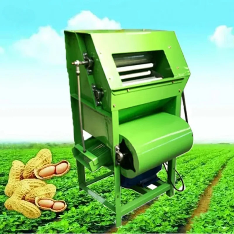 Fresh Peanut Thresher Peanut Picker Small Household Automatic Peanut Picker Machine