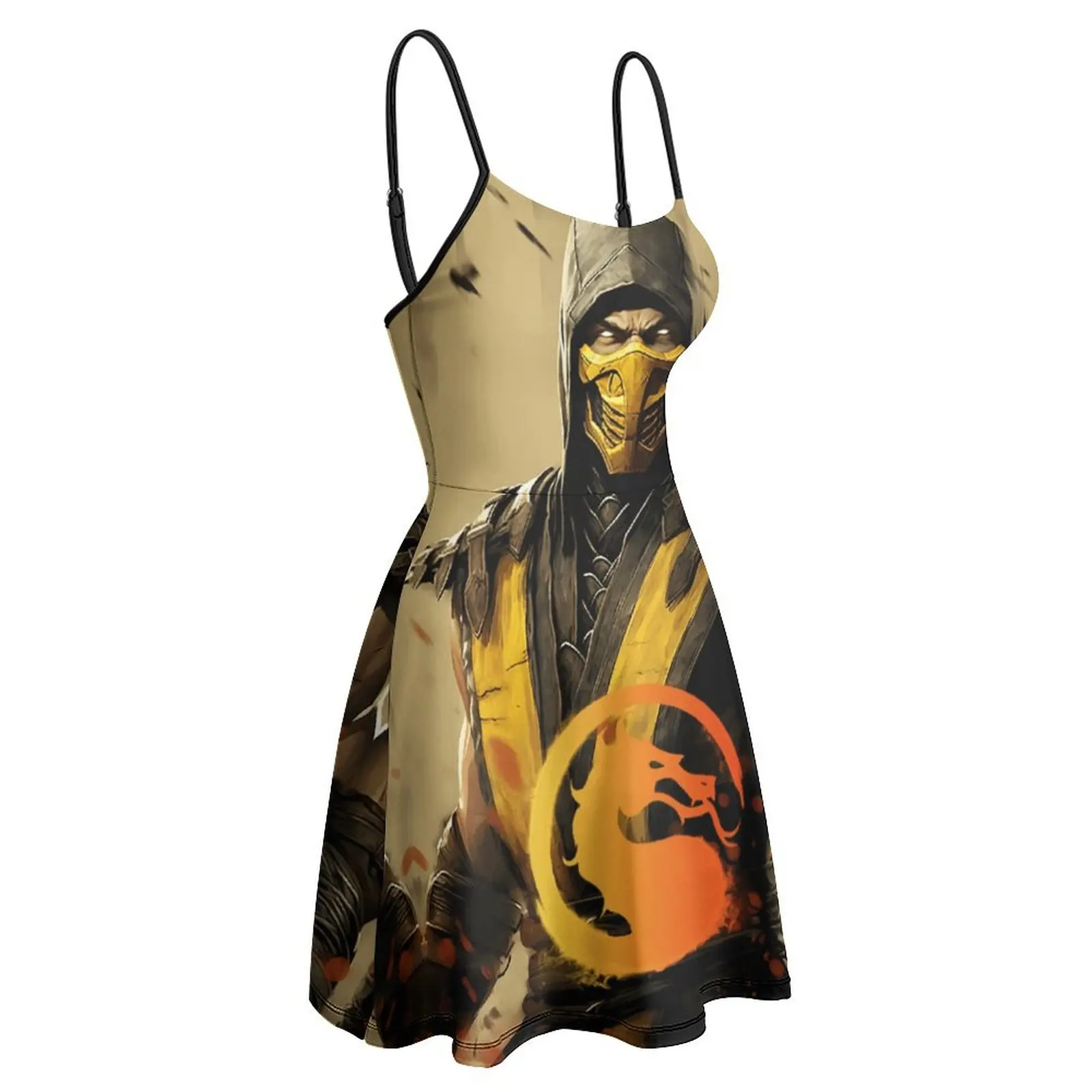 Scorpion For Sale Creative Sexy Woman's Clothing Women's Sling Dress Cool  Clubs Dresses