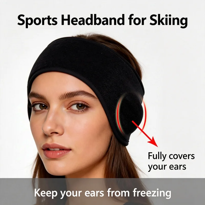 Флисовая повязка-наушники для – обзор и цена Winter Headband Fleece