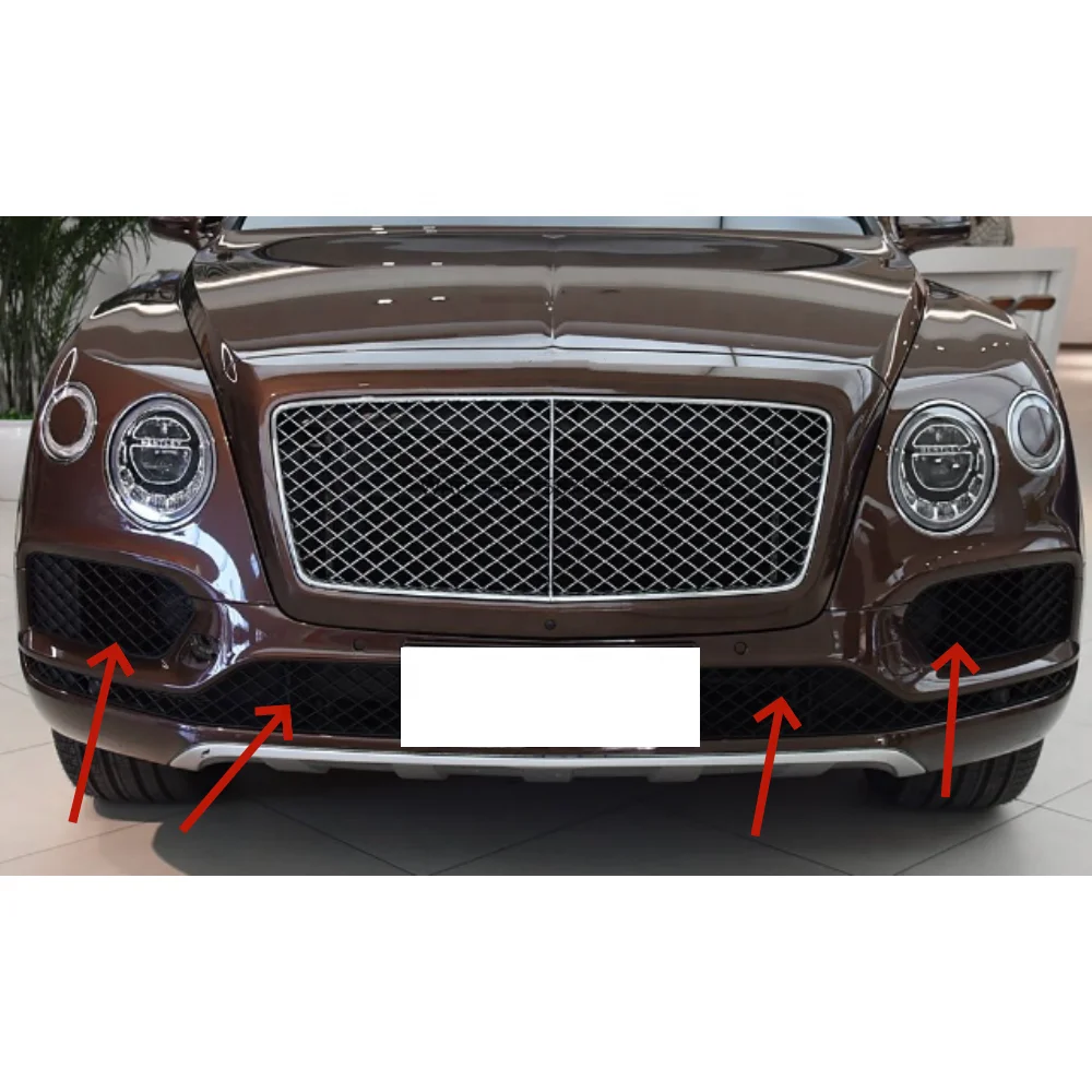 

New Front Radiator Grille Front Bumper Grille for Bentayga 2016-2020 Models 36A807345 36A807346 36A807647 36A807648