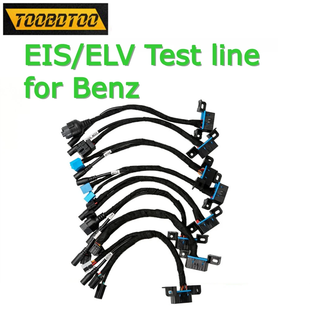 

Испытательная линия EIS/ELV для Mercedes, работа с CGDI MB для программирования ключей Benz, испытательный линейный коннектор EIS/ELV