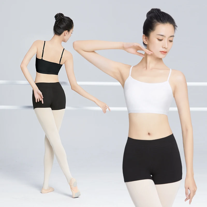 Women Sports Dance Practice Clothes Sleeveless Dance Top for Gym Yoga Training Fitness Vest