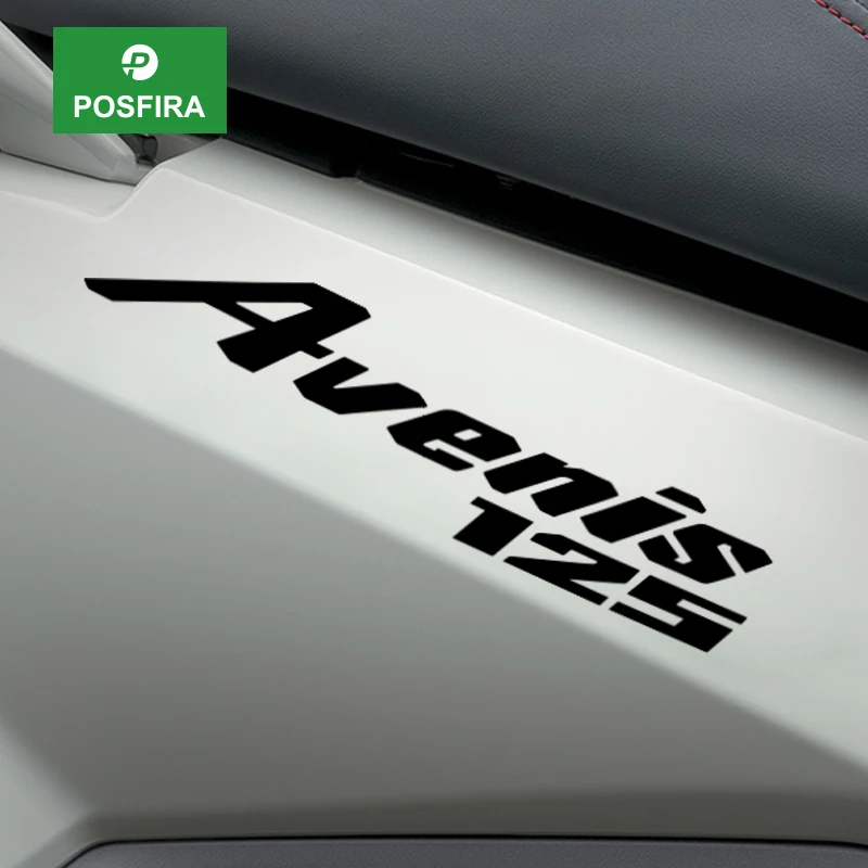 

POSFIRA Vinyl Motorcycle Stickers Waterproof Decorative Logo Decals for Suzuki Avenis 125 Avenis125 2023-2024 Accessories