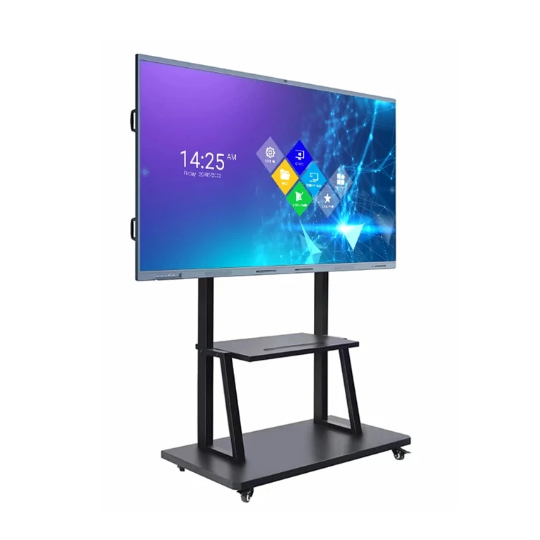 Pro All-in-One Touchscreen Industrial PC For Office And Classroom 65 Inch Touchscreen  Smart Board FHD 1080P Interactive