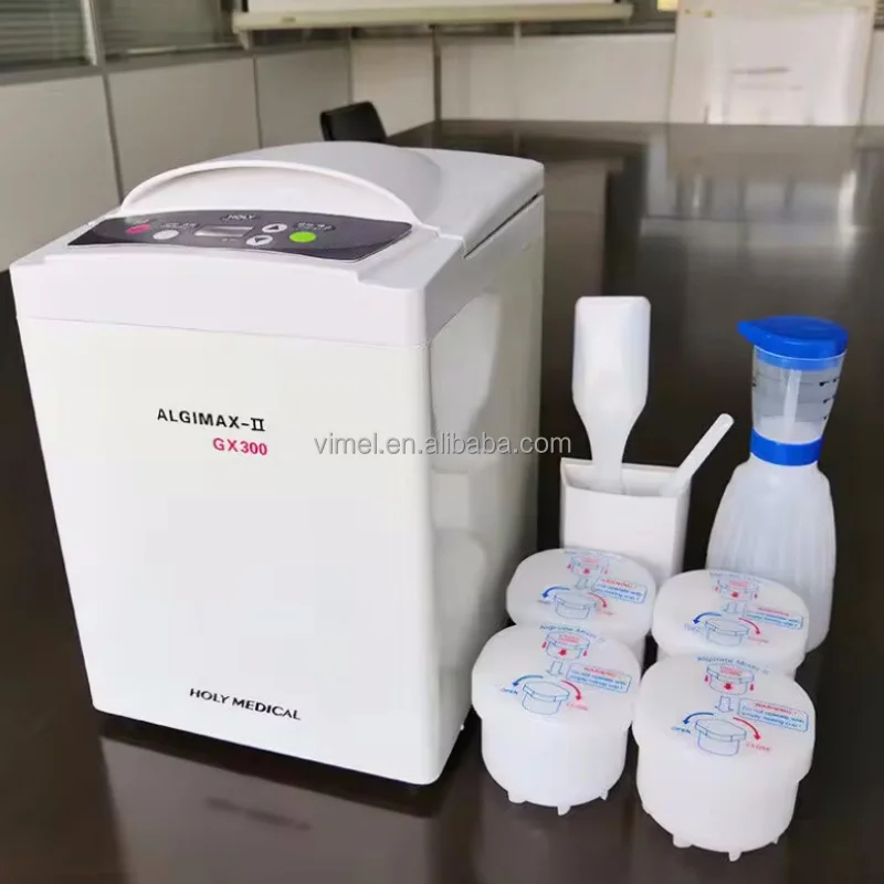 Original Algimax II GX300 Dental Acutomatic Centrifuge Alginate Material Mixer Blender 400W 2800-3400rpm Dental Lab Equipment